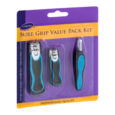 CareOne Sure Grip Value Pack Kit - 3 CT