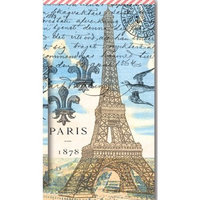 Michel Design Works Paris Hostess Napkin, Package of 16, 3-Ply