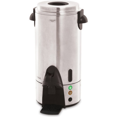 West Bend 100-Cup Commercial Coffeemaker, 54100, Silver