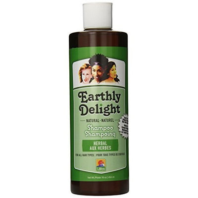 Earthly Delight Herbal Shampoo, 16 Ounce