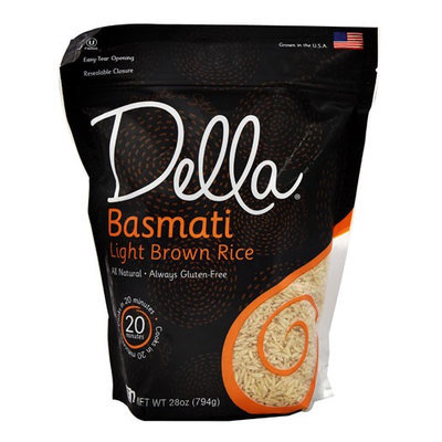 Della LT BRWN RCE, BASMATI, (Pack of 6)