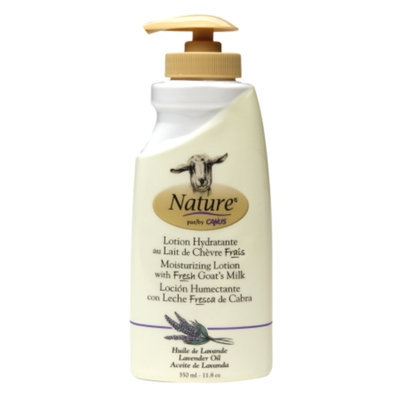 Nature by Canus Moisturizing Lotion with Fresh Goat's Milk, Lavender Oil, 11.8 oz