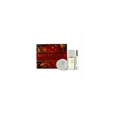 Jessica Mcclintock 15244125314 Romantic Treasure Coffret: Eau De Parfum Spray 100ml-3. 4oz + Body Cream 99g-3. 5oz + Edp R