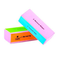Shany Cosmetics SHANY Premium 4 sided, Quick Shine Block Nail Buffer, 1 Ounce (Pack of 3)