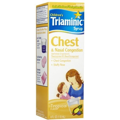 Triaminic Chest & Nasal Congestion Liquid-4oz