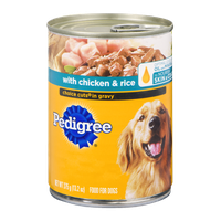 Pedigree® Chicken and Rice Choice Cuts in Gravy Dog Food