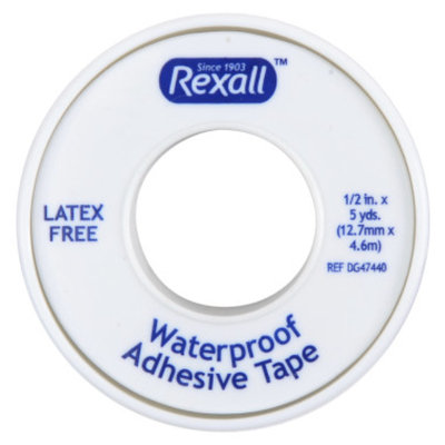 Rexall Waterproof Adhesive Tape - 1/2