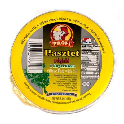 Profi - Village Pate with Dill 4.6 Oz/130g (Pack of 5)