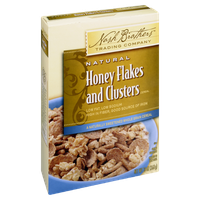 Nash Brothers Natural Honey Flakes and Clusters Cereal