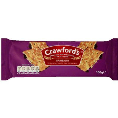 Crawfords Crawford's Garibaldi Biscuits, 3.5 oz, (Pack of 12)