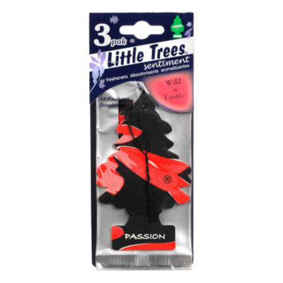 Little Trees Air Freshener - Passion, 3 pk