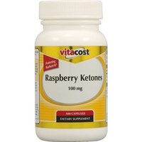Vitacost Brand Vitacost Raspberry Ketones Featuring Razberi-K® -- 100mg - 100 Capsules (Pack of 2)