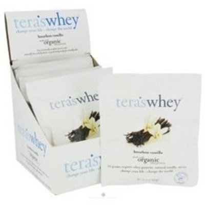 Tera's Whey Teraswhey Organic Bourbon Vanilla Whey Protein, 1 Ounce -- 12 per case.
