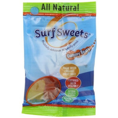Surf Sweets Gummy Bears, 0.9-Ounce Bags (Pack of 24)