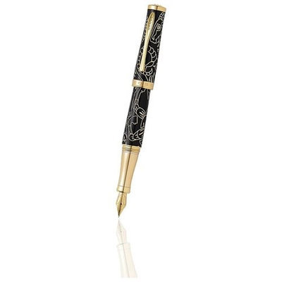 Cross 2015 Year Of The Goat Special Edition Fountain Pen Black Lacquer - Fine