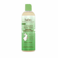 Babo Botanicals Bubble Bath and Wash Cucumber 13.5 oz
