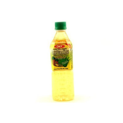 OKF Aloe Vera King Juice Pineapple, 16.9-Ounce (Pack of 20)