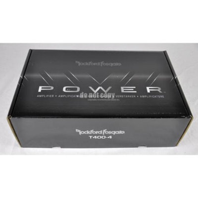 Rockford Fosgate Power T400-4 4-Channel Class AB Amp 800W