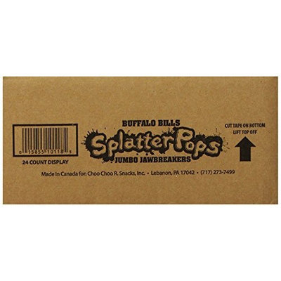Buffalo Bills Premium Snacks Buffalo Bills SplashPops (24 assorted jumbo jawbreaker lollipops per 3.45-lb box)