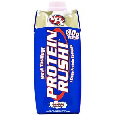 Protein Rush RTD Vanilla Dream, 17oz Bottles (Pack of 12)
