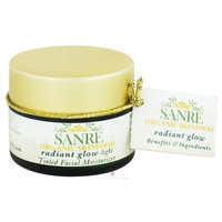 SanRe Organic Skinfood - Radiant Glow Light - Organic Tinted Facial Moisturizer For All Skin Types