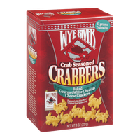 Wye River Crabbers White Cheddar Cheese Crackers Crab Seasoned