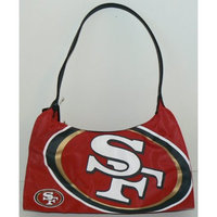 NFL Officially Licensed San Francisco 49ers Hyper Logo Hobo Style Purse Handbag