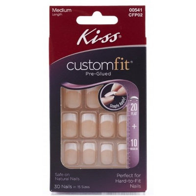 Kiss CustomFit Self-Stick French Nail Kit 00541