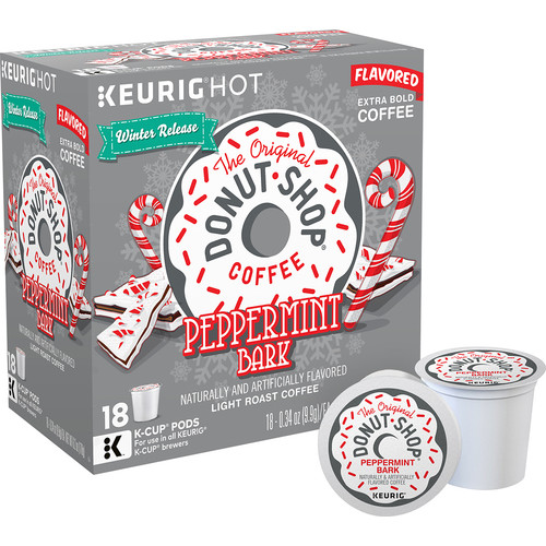 The Original Donut Shop - Peppermint Bark K-Cups (18-Pack) - Multi