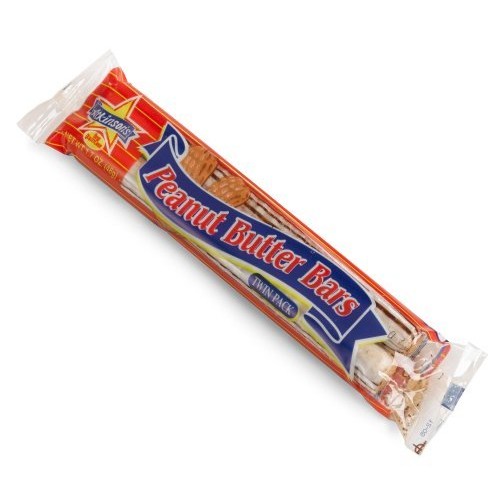 Atkinson Candy Company, Peanut Butter Bars, Twin Pack, 1.7-Ounce Bars (Pack of 24)