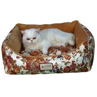 Armarkat Rectangle Pet Cat Bed - Removal Cover, Non Skid Base