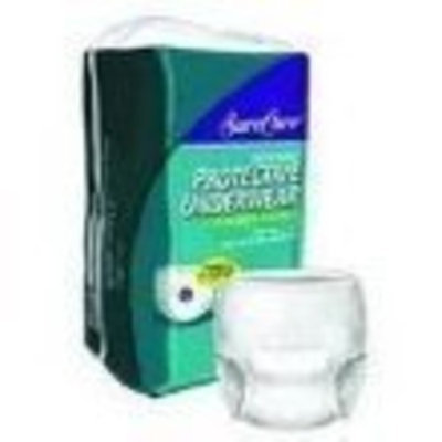 Kendall SURECARETM SureCare Protective Underwear EXTRA Absorbency Size XL Case/56 (4 bags of 14)