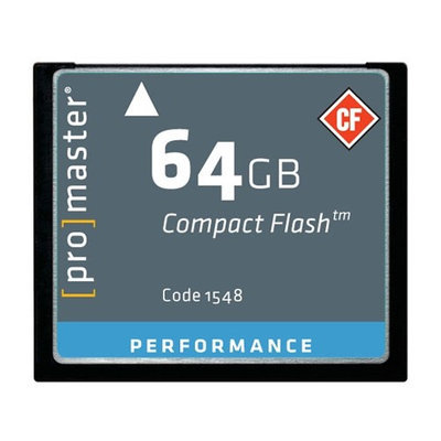 ProMaster Performance Compact Flash Memory Cards