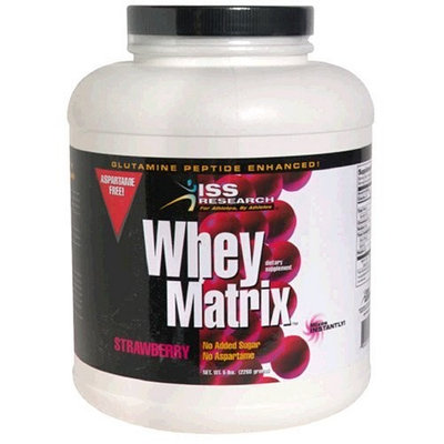 Iss Research ISS Whey Matrix, Cookies & Cream, 5-Pound Plastic Jar