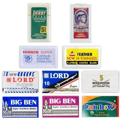 110 Double Edge Razor Blade Sample Pack