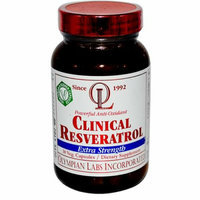 Olympian Labs Clinical Resveratrol Extra Strength 30 Vcaps