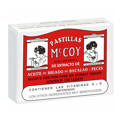 Placeholder Pastillas Mccoy: Tablets Cod/Fish Liver Oil Extract