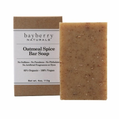 Bayberry Naturals Bar Soap, Oatmeal Spice, 4 oz