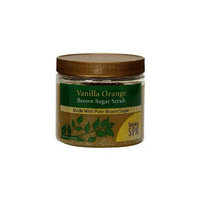Sunshine Spa Sunhine Spa 57735 Vanilla Orange Brown Sugar Scrub