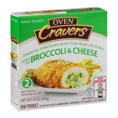 Oven Cravers Chicken Breasts Stuffed with Broccoli & Cheese - 2 CT