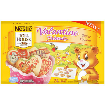 Nestlé® Toll House® Valentine Friends Sugar Cookies Cookie Dough