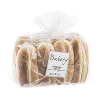 Bakery Hot Dog Rolls Split Top - 8 CT