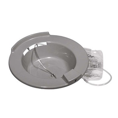 Drive Medical Medical Sitz Bath, Retail in Neutral Gray