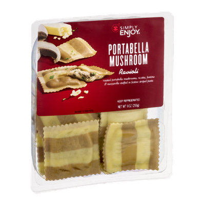 Simply Enjoy Portabella Mushroom Ravioli