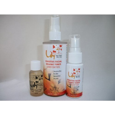 Facial Toner Calming unscented for Sensitive Skin By Lily Organics