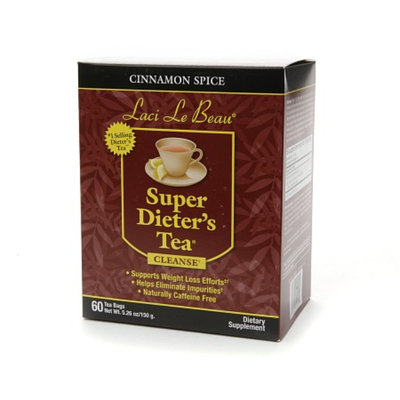 Laci Le Beau Super Dieter's Tea Dietary Supplement Tea Bags Cinnamon Spice