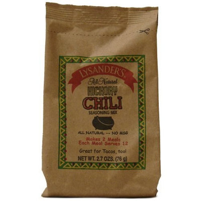 Lysander's Hickory Chili Seasoning, 2.7-Ounce (Pack of 3)