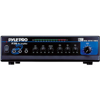 Pyle PT210 120W Microphone PA Mono Amplifier With 70V Output and Microphone Talkover