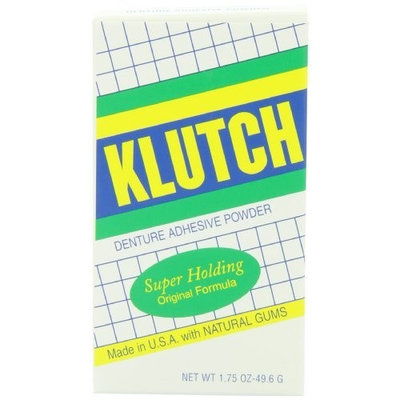 OAKHURST CO. Klutch Denture Adhesive Powder, 1.75 Ounce
