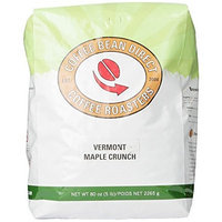 Coffee Bean Direct Vermont Maple Crunch Flavored, Whole Bean Coffee, 5-Pound Bag